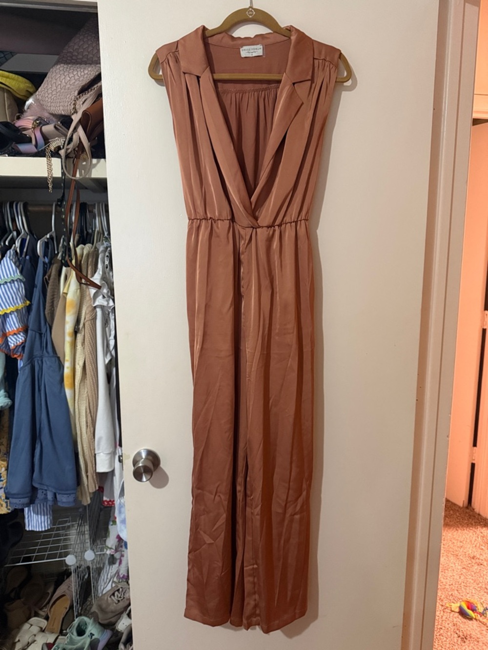 Dress Forum Dusty Rose Jumpsuit